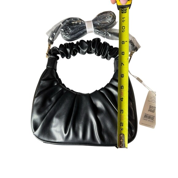 NWT Urban Expressions Black Stormi Small Wrist Handle Crossbody Handbag Purse - Picture 4 of 4